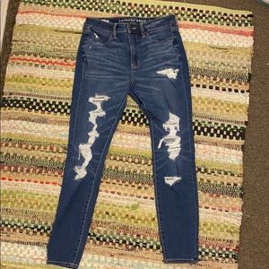 American eagle super high rise dream Jean